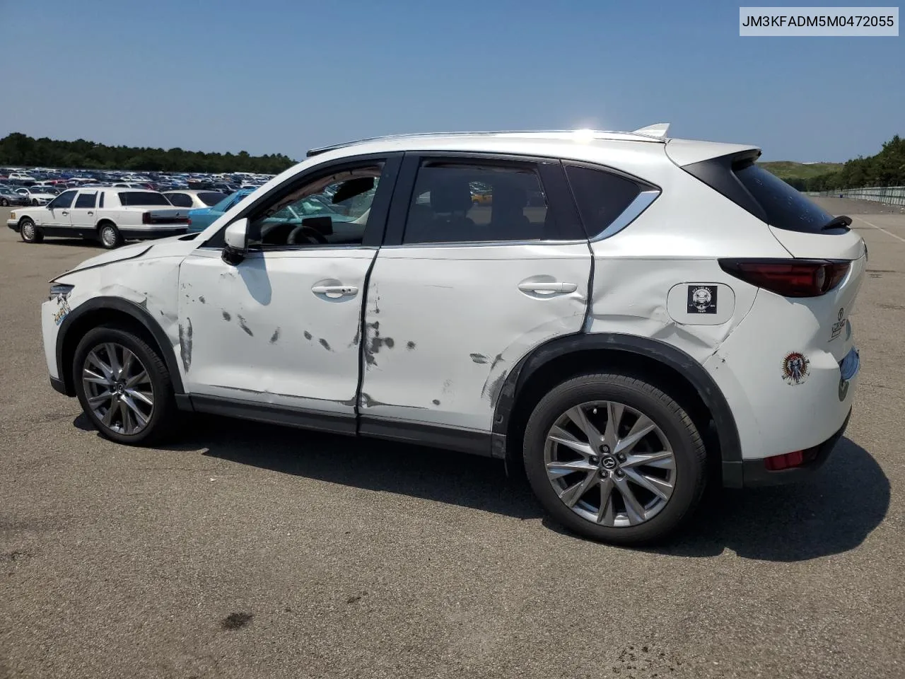 2021 Mazda Cx-5 Grand Touring VIN: JM3KFADM5M0472055 Lot: 59638864