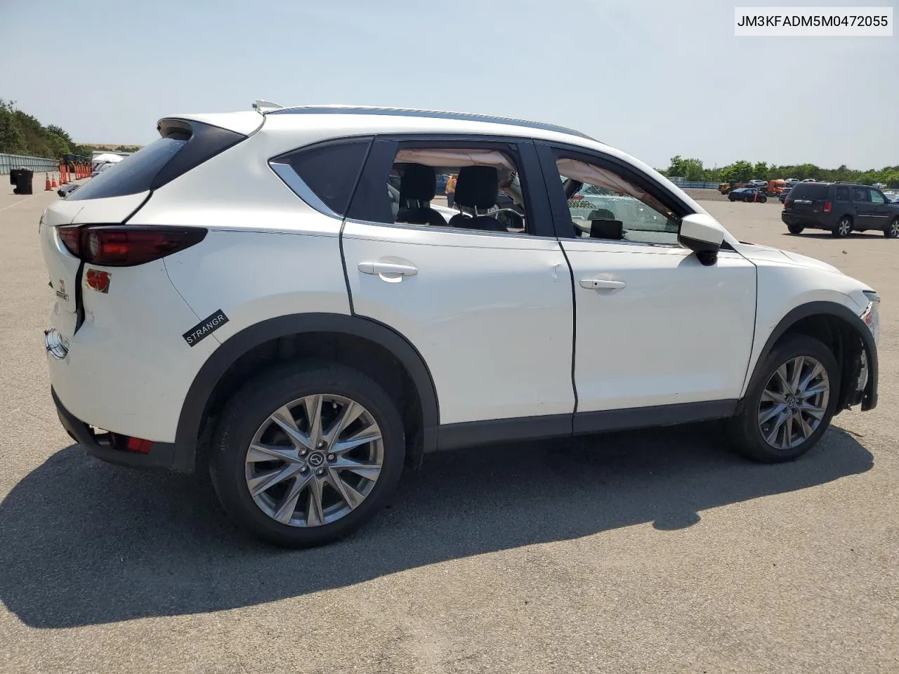 2021 Mazda Cx-5 Grand Touring VIN: JM3KFADM5M0472055 Lot: 59638864