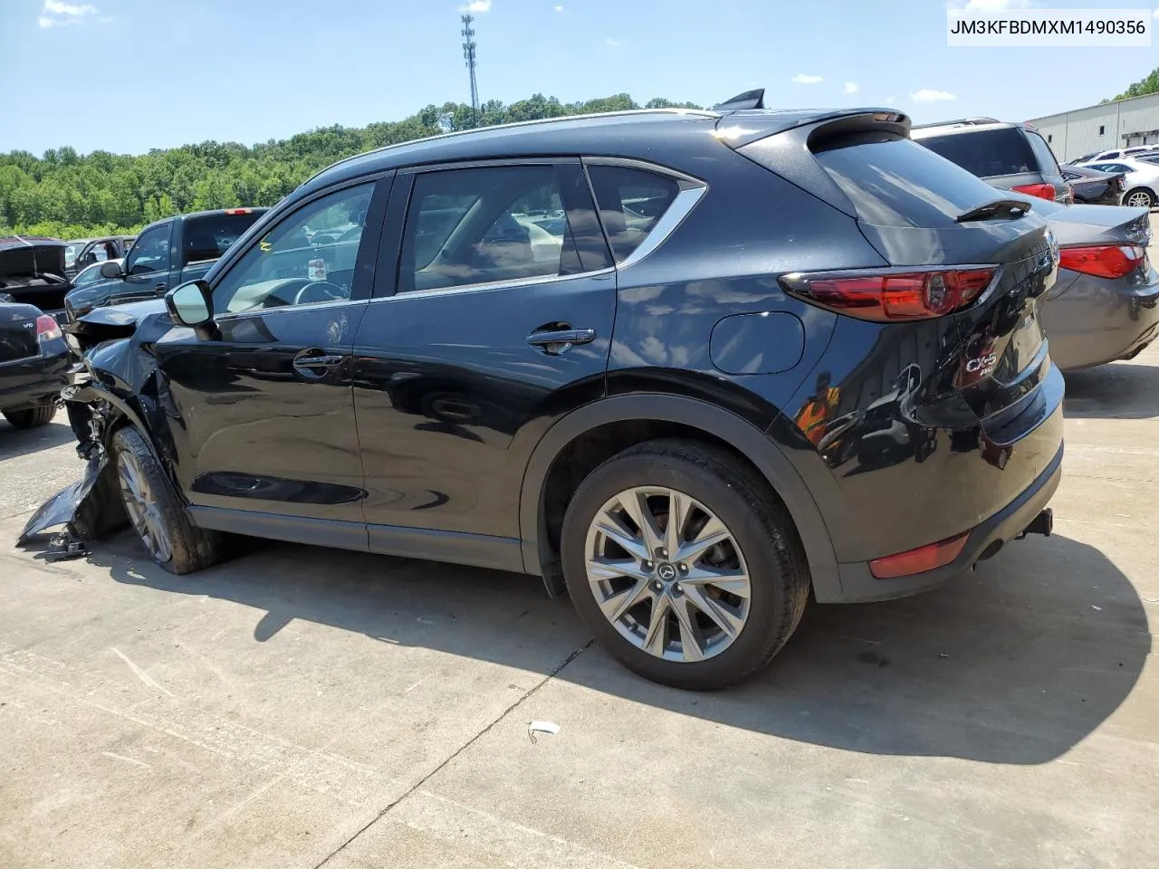 2021 Mazda Cx-5 Grand Touring VIN: JM3KFBDMXM1490356 Lot: 60311164