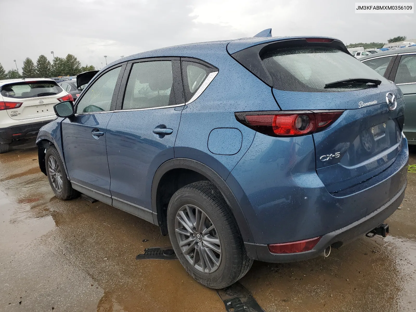 2021 Mazda Cx-5 Sport VIN: JM3KFABMXM0356109 Lot: 60629094