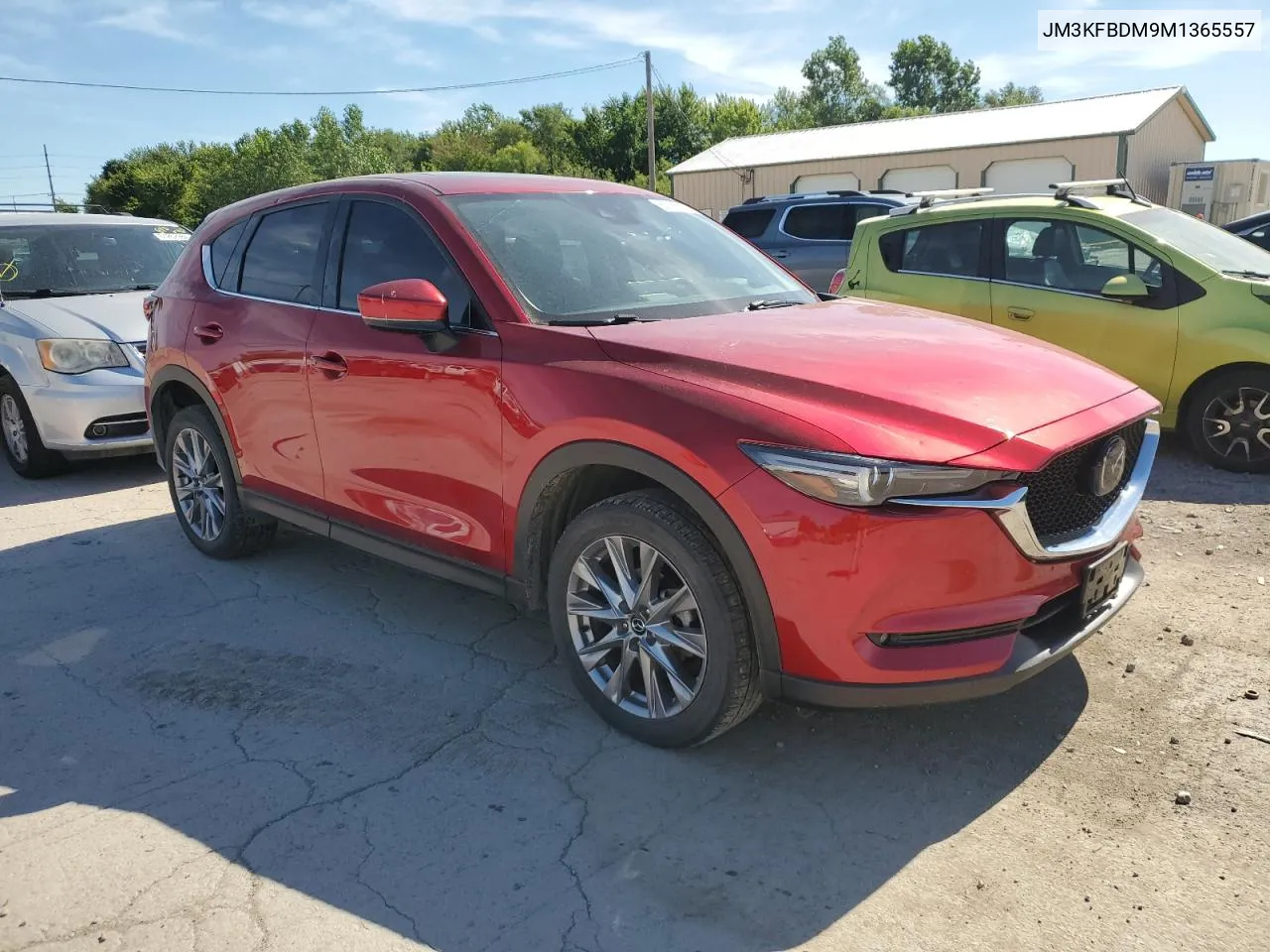 2021 Mazda Cx-5 Grand Touring VIN: JM3KFBDM9M1365557 Lot: 60718524