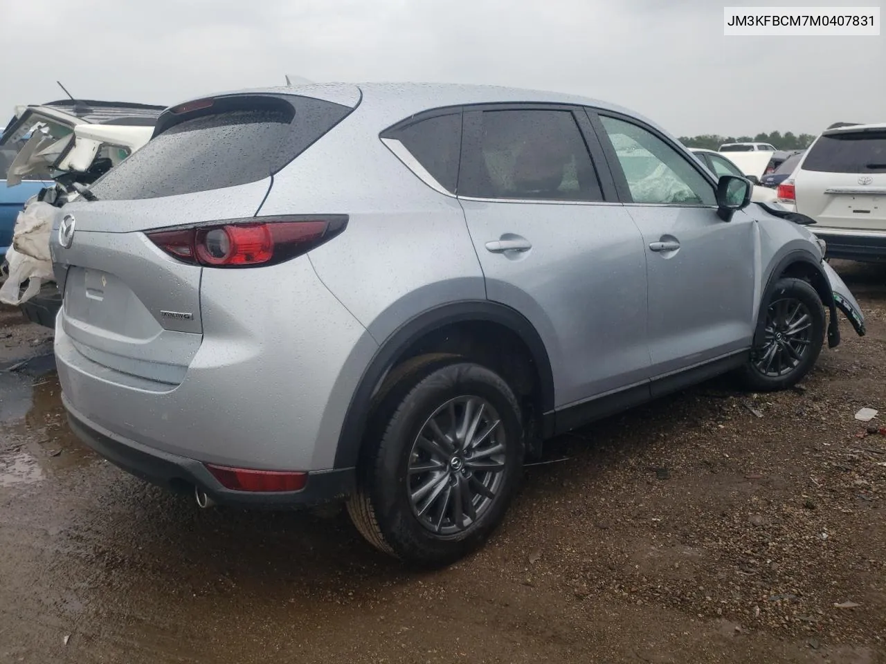 2021 Mazda Cx-5 Touring VIN: JM3KFBCM7M0407831 Lot: 60757814