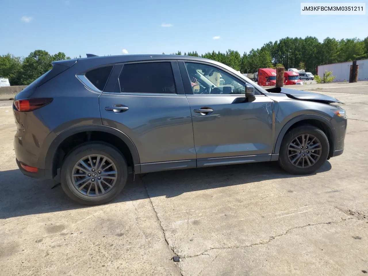 2021 Mazda Cx-5 Touring VIN: JM3KFBCM3M0351211 Lot: 61150094