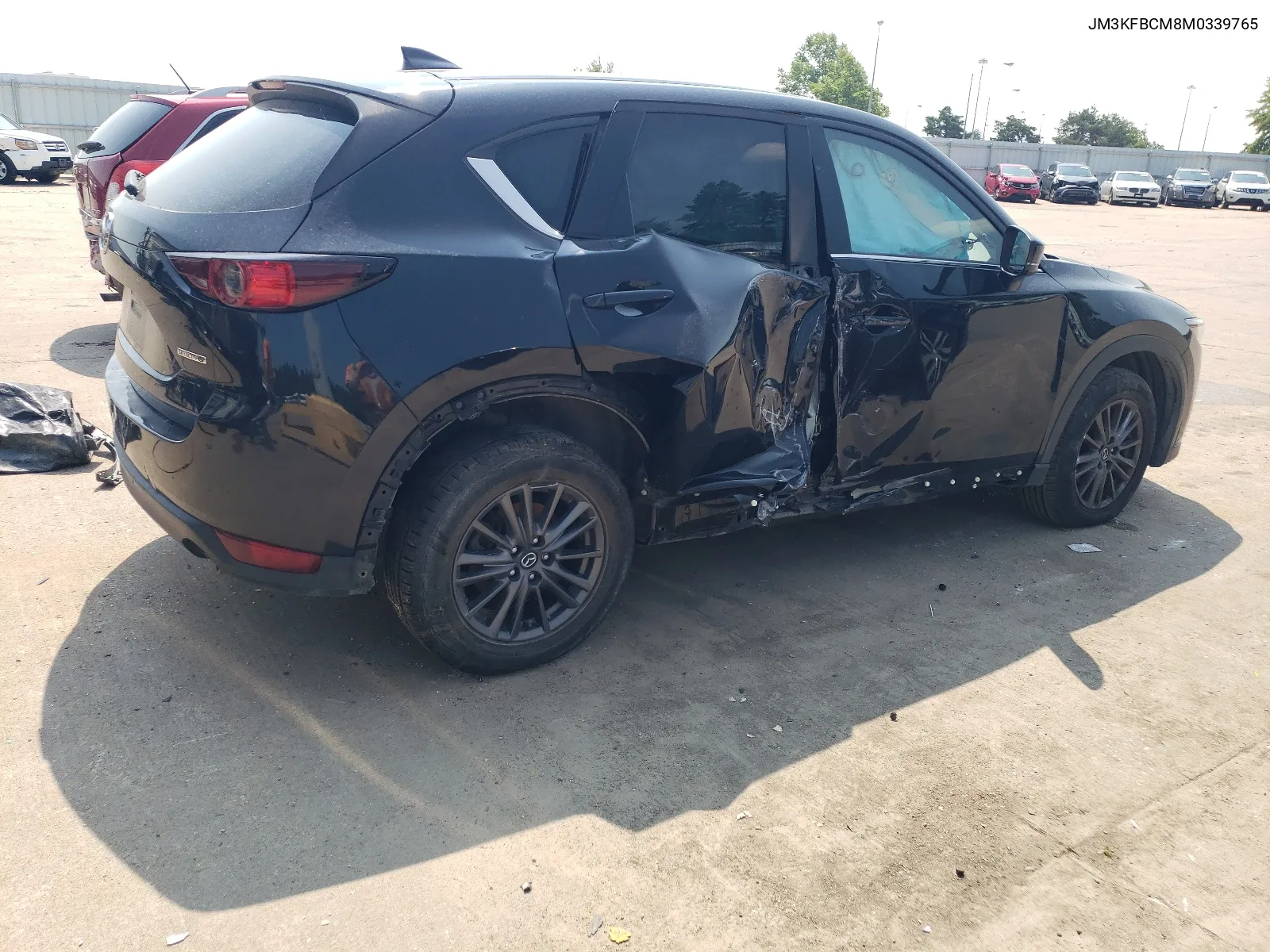 2021 Mazda Cx-5 Touring VIN: JM3KFBCM8M0339765 Lot: 62499344