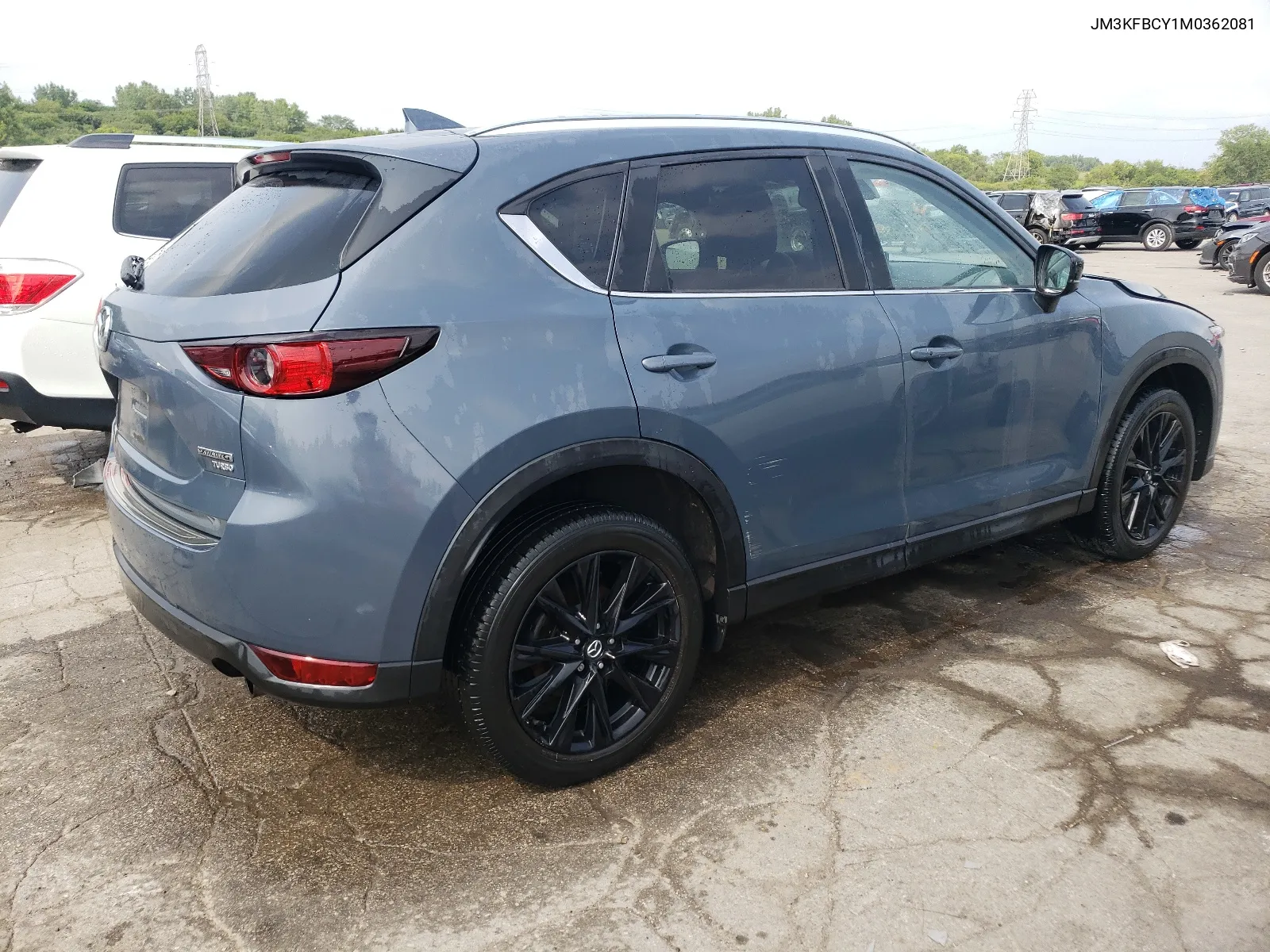 2021 Mazda Cx-5 Carbon Edition VIN: JM3KFBCY1M0362081 Lot: 63422954