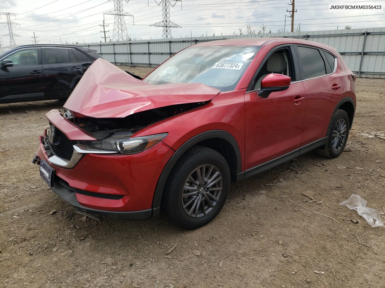 JM3KFBCMXM0356423 2021 Mazda Cx-5 Touring