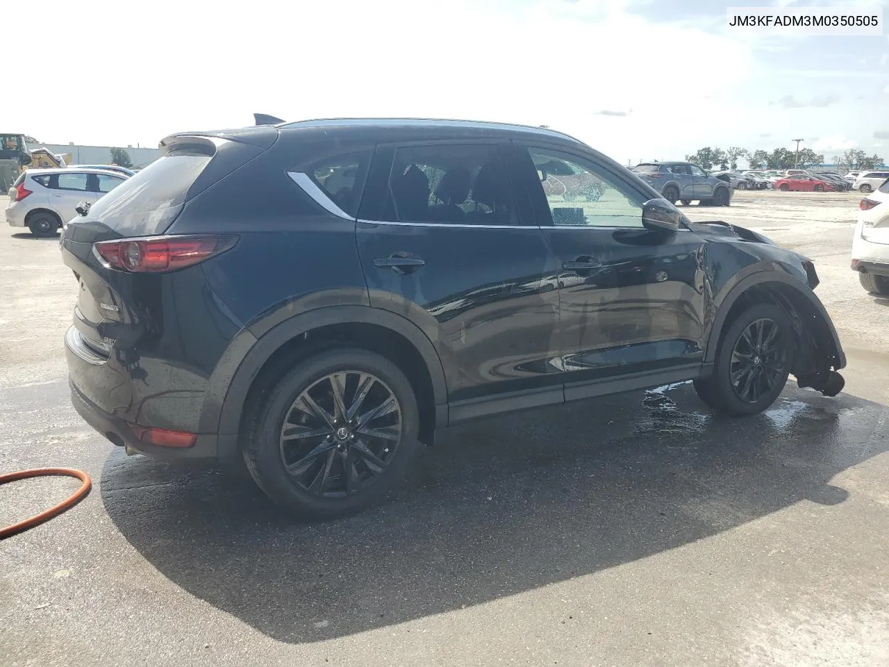 2021 Mazda Cx-5 Grand Touring VIN: JM3KFADM3M0350505 Lot: 64015554