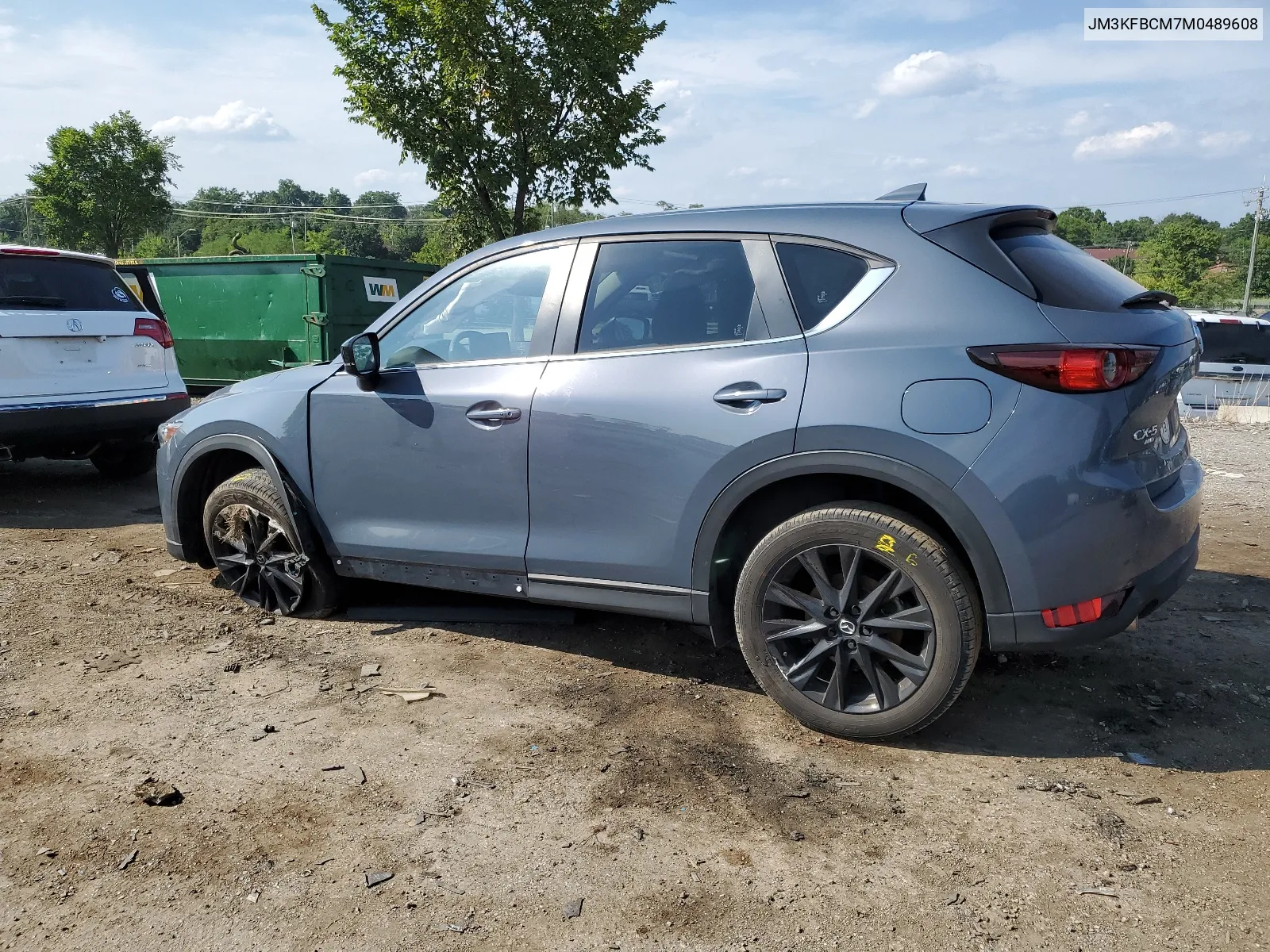 2021 Mazda Cx-5 Touring VIN: JM3KFBCM7M0489608 Lot: 64167794