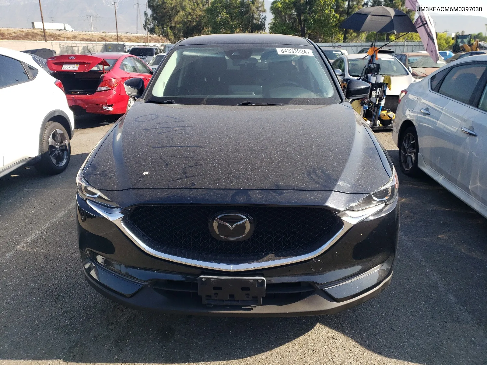 2021 Mazda Cx-5 Touring VIN: JM3KFACM6M0397030 Lot: 64393024