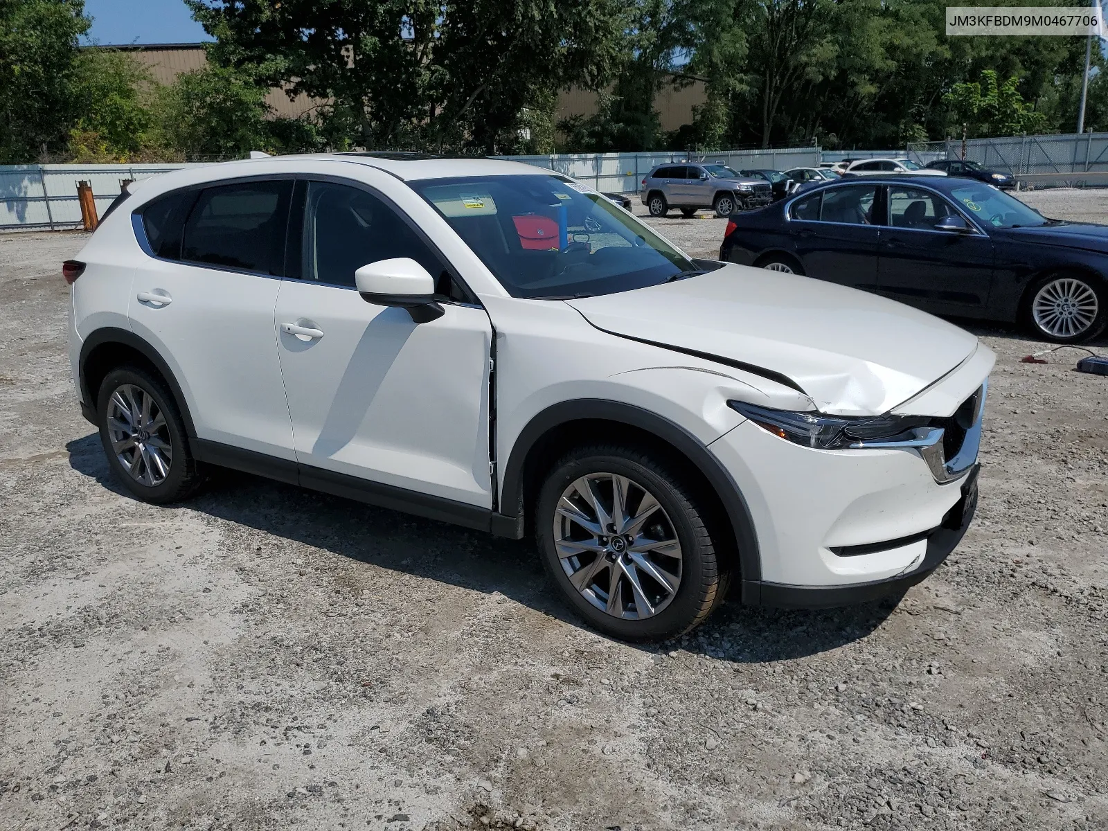 2021 Mazda Cx-5 Grand Touring VIN: JM3KFBDM9M0467706 Lot: 65062054