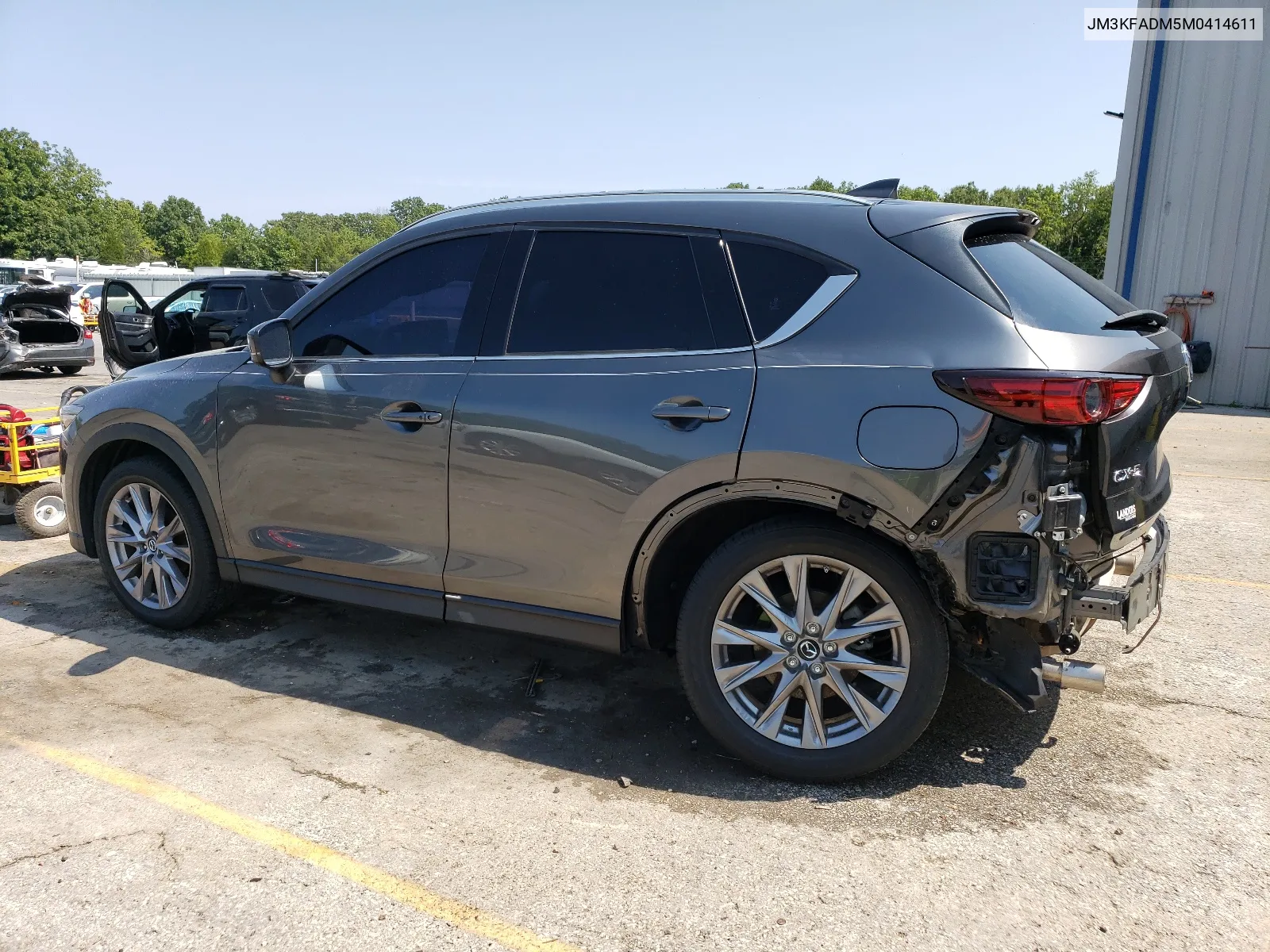 2021 Mazda Cx-5 Grand Touring VIN: JM3KFADM5M0414611 Lot: 65353674