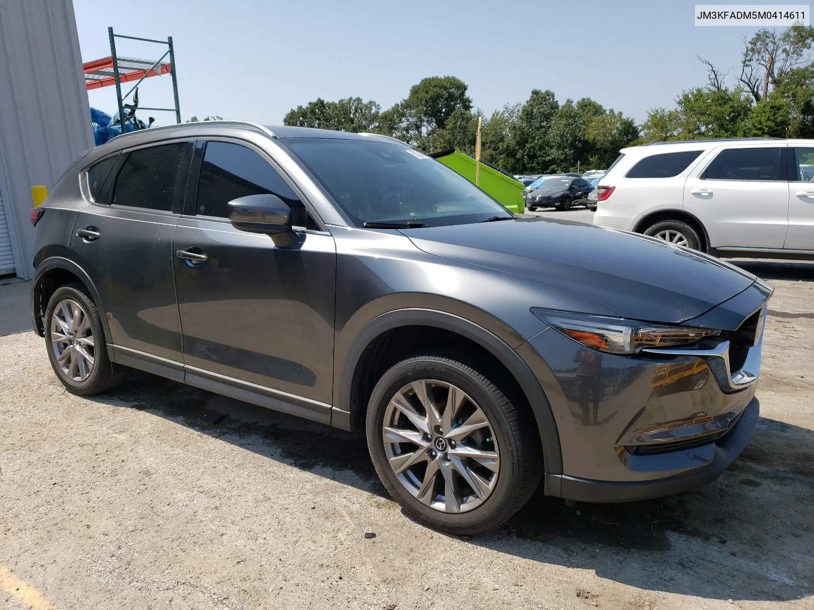 2021 Mazda Cx-5 Grand Touring VIN: JM3KFADM5M0414611 Lot: 65353674