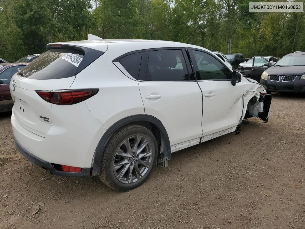 2021 Mazda Cx-5 Gt VIN: JM3KFBDY1M0468853 Lot: 65642084