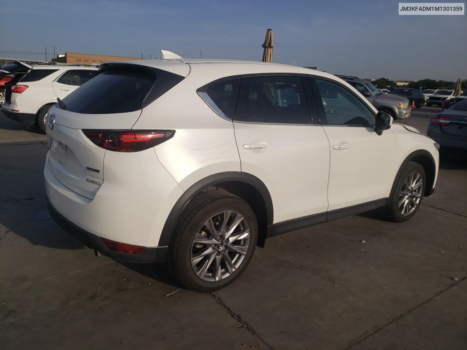 2021 Mazda Cx-5 Grand Touring VIN: JM3KFADM1M1301359 Lot: 65672064