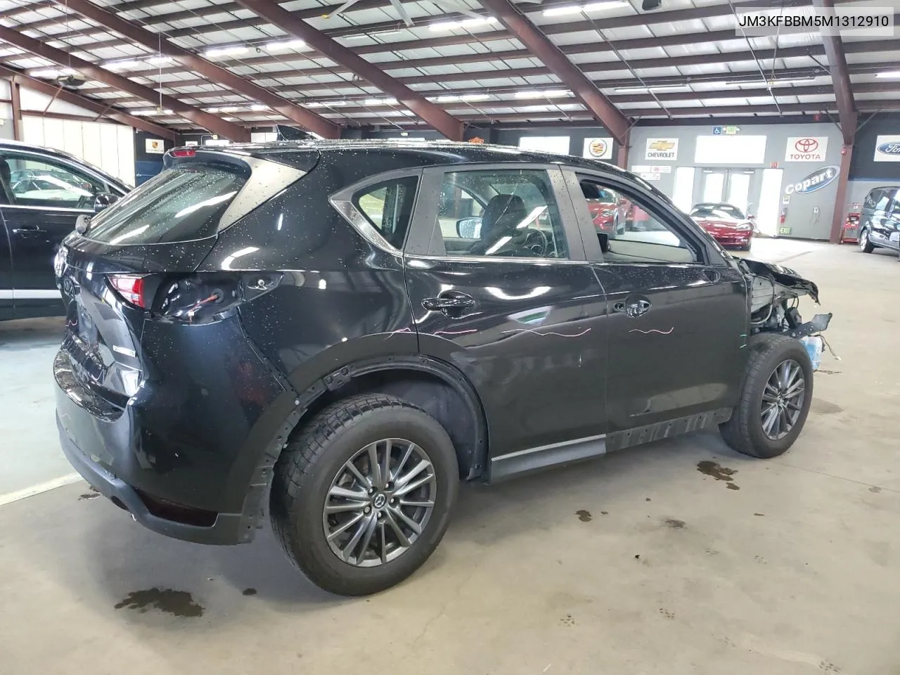 2021 Mazda Cx-5 Sport VIN: JM3KFBBM5M1312910 Lot: 65796224