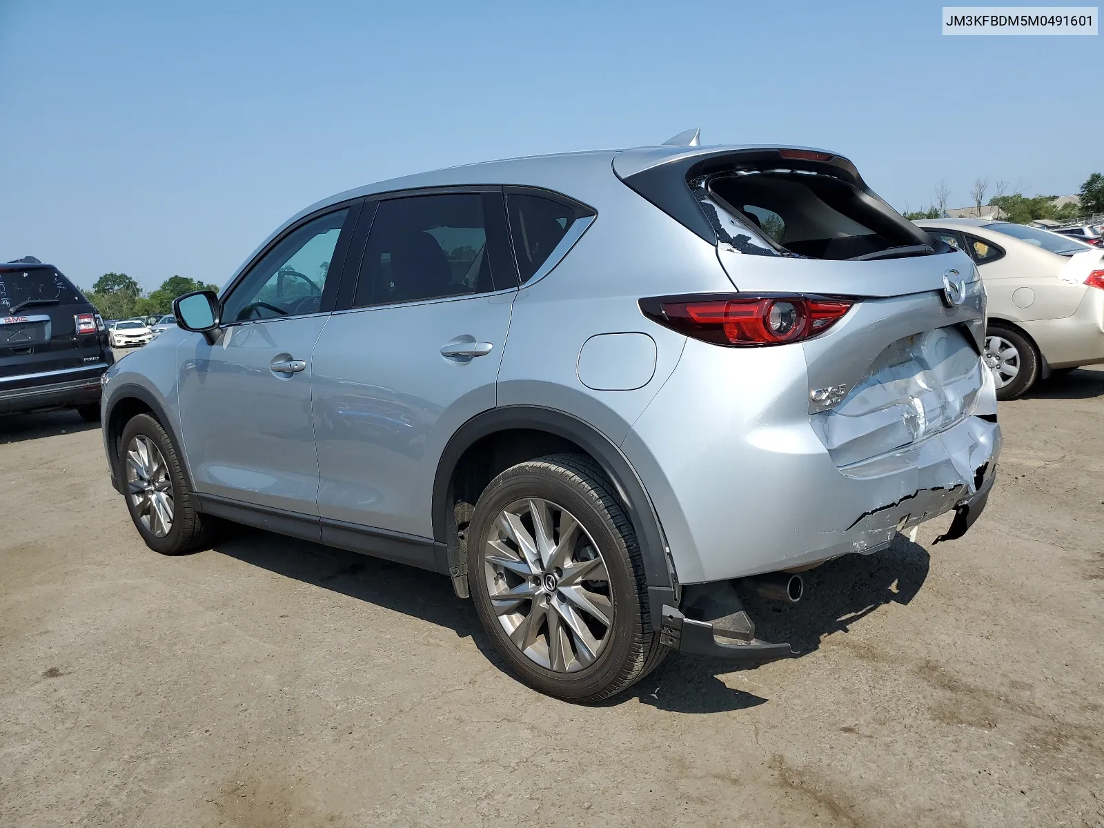 2021 Mazda Cx-5 Grand Touring VIN: JM3KFBDM5M0491601 Lot: 65907404