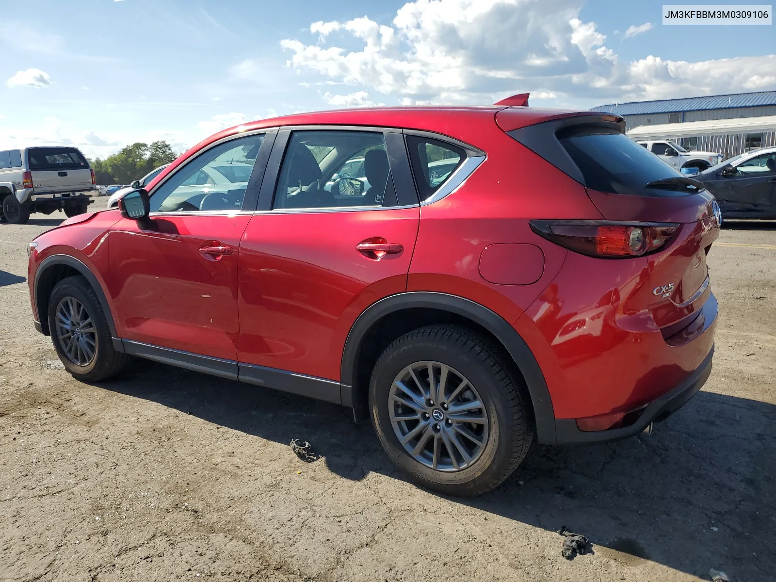 2021 Mazda Cx-5 Sport VIN: JM3KFBBM3M0309106 Lot: 66372344