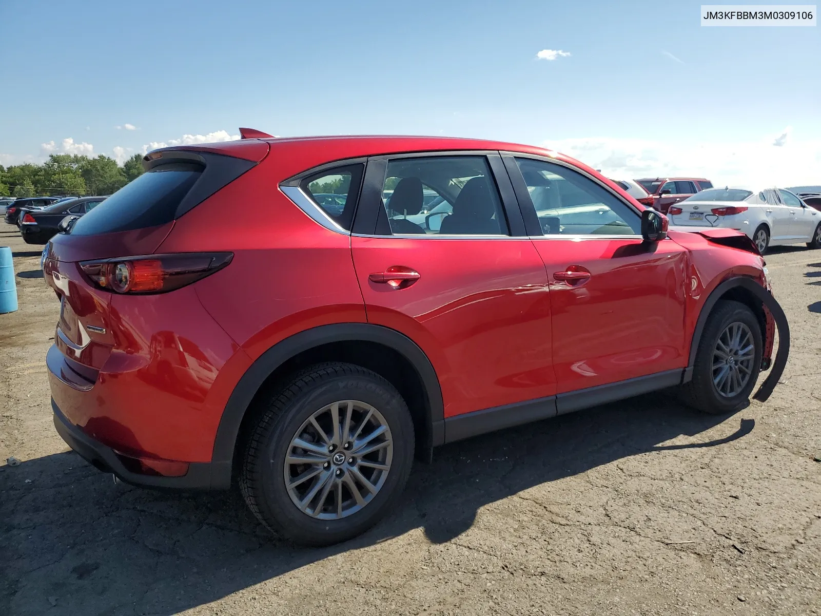 2021 Mazda Cx-5 Sport VIN: JM3KFBBM3M0309106 Lot: 66372344