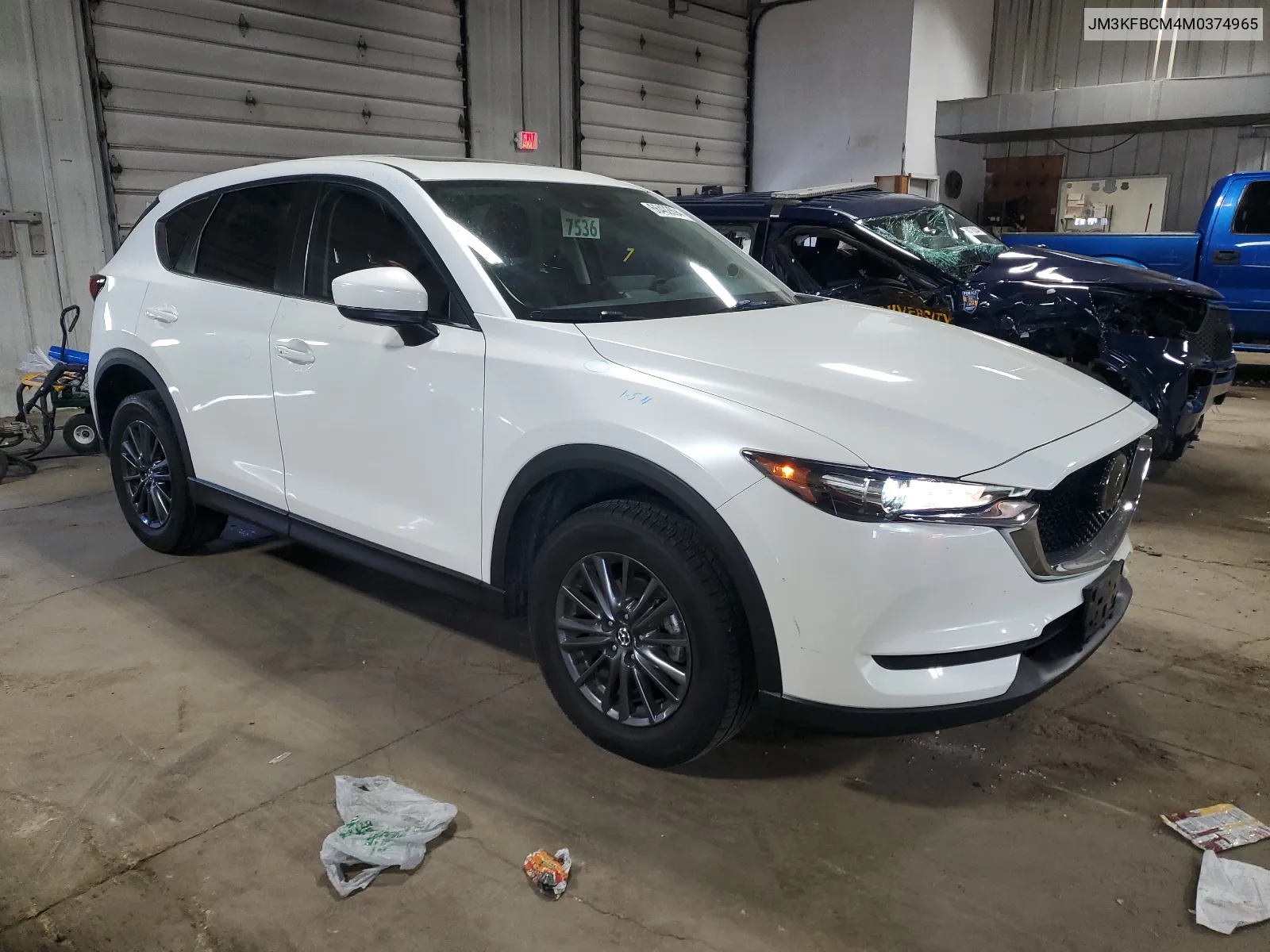 2021 Mazda Cx-5 Touring VIN: JM3KFBCM4M0374965 Lot: 66402694