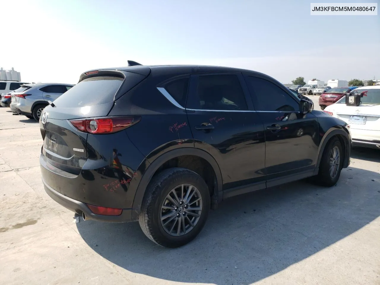 2021 Mazda Cx-5 Touring VIN: JM3KFBCM5M0480647 Lot: 66472564