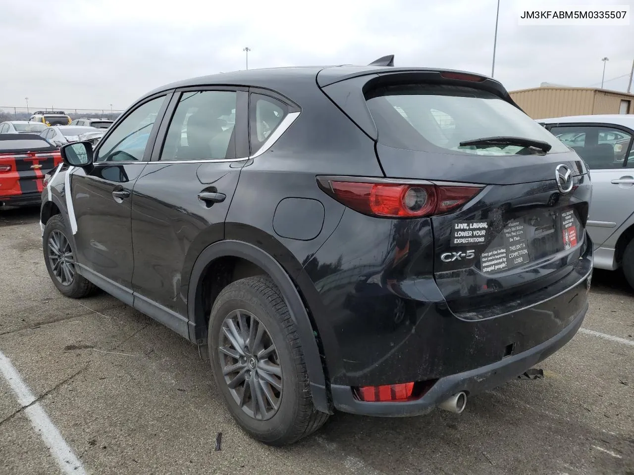 2021 Mazda Cx-5 Sport VIN: JM3KFABM5M0335507 Lot: 66623862