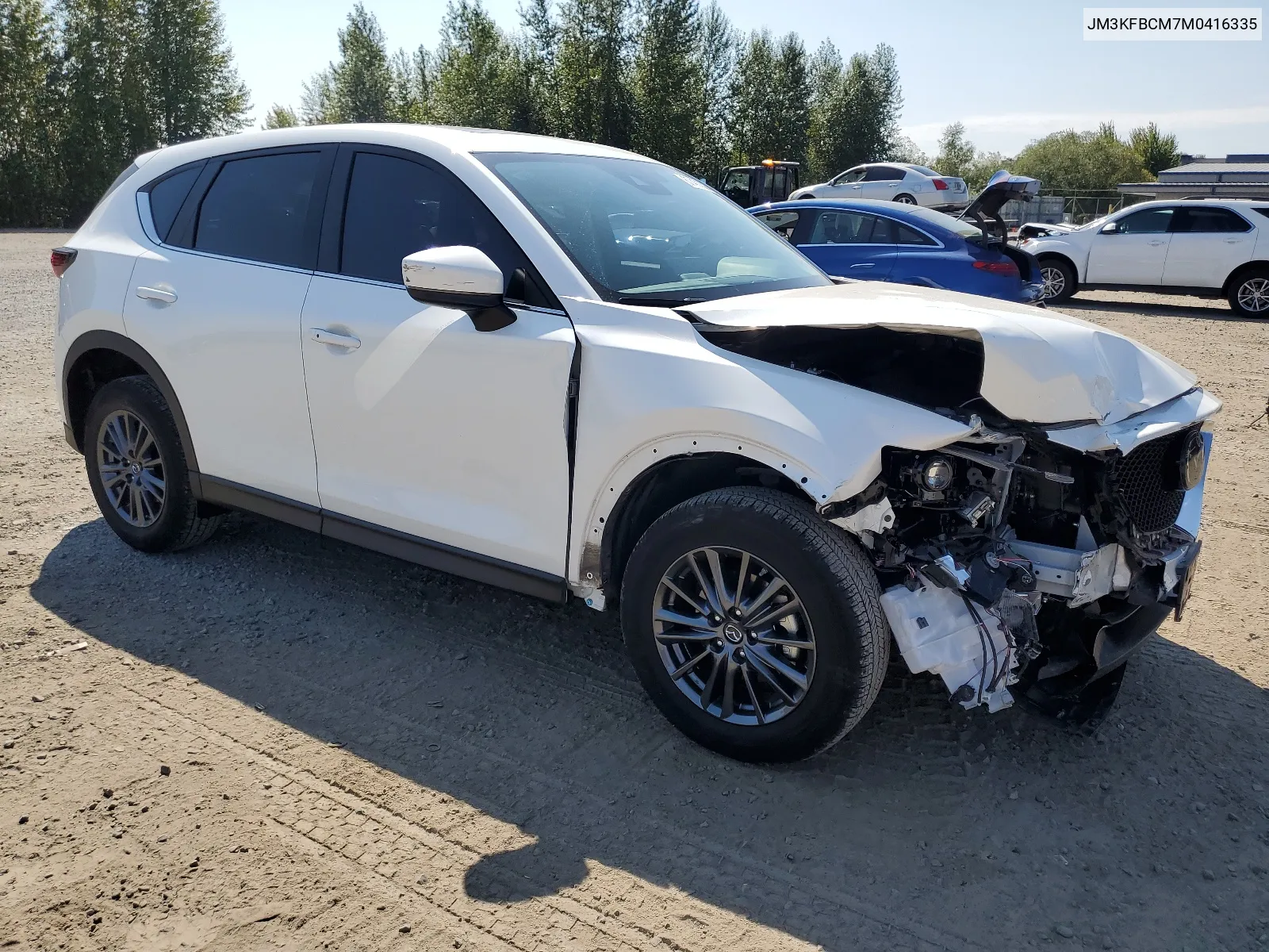 2021 Mazda Cx-5 Touring VIN: JM3KFBCM7M0416335 Lot: 67461024