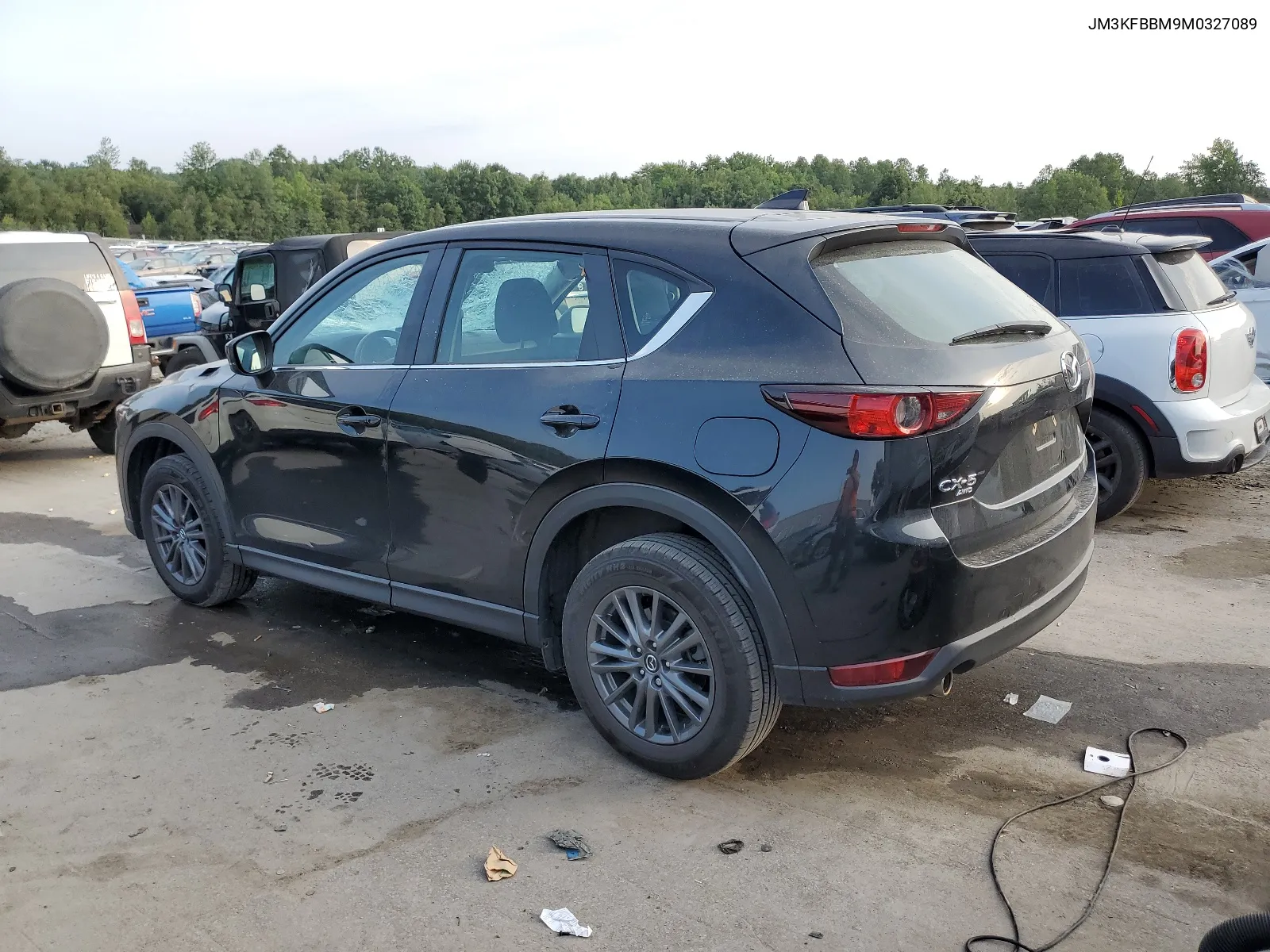 2021 Mazda Cx-5 Sport VIN: JM3KFBBM9M0327089 Lot: 67527674