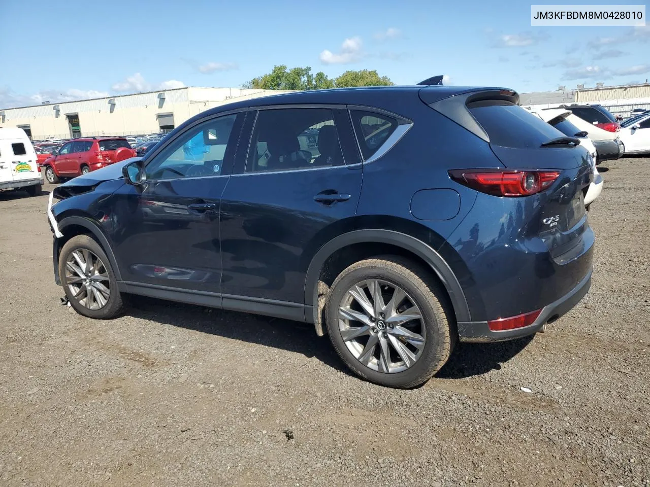 2021 Mazda Cx-5 Grand Touring VIN: JM3KFBDM8M0428010 Lot: 68247194