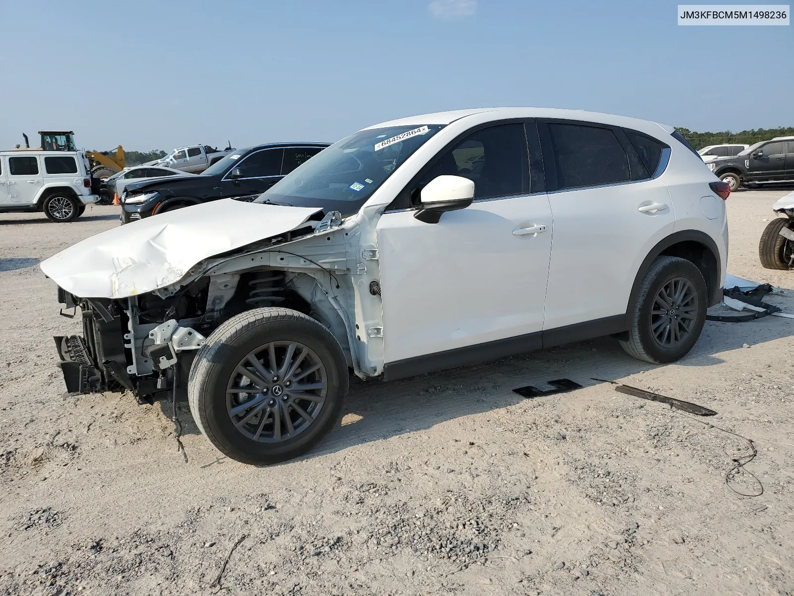 2021 Mazda Cx-5 Touring VIN: JM3KFBCM5M1498236 Lot: 68452864