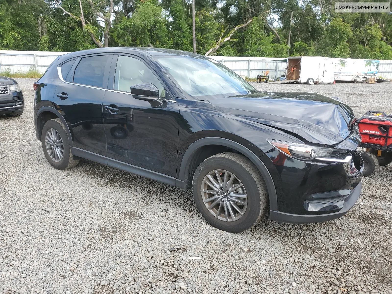 2021 Mazda Cx-5 Touring VIN: JM3KFBCM9M0480702 Lot: 68515184