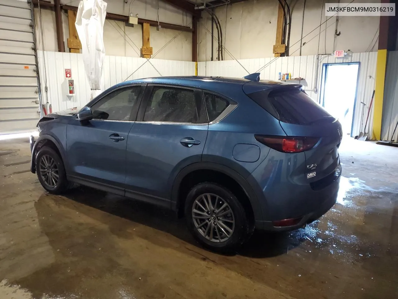 2021 Mazda Cx-5 Touring VIN: JM3KFBCM9M0316219 Lot: 68849984