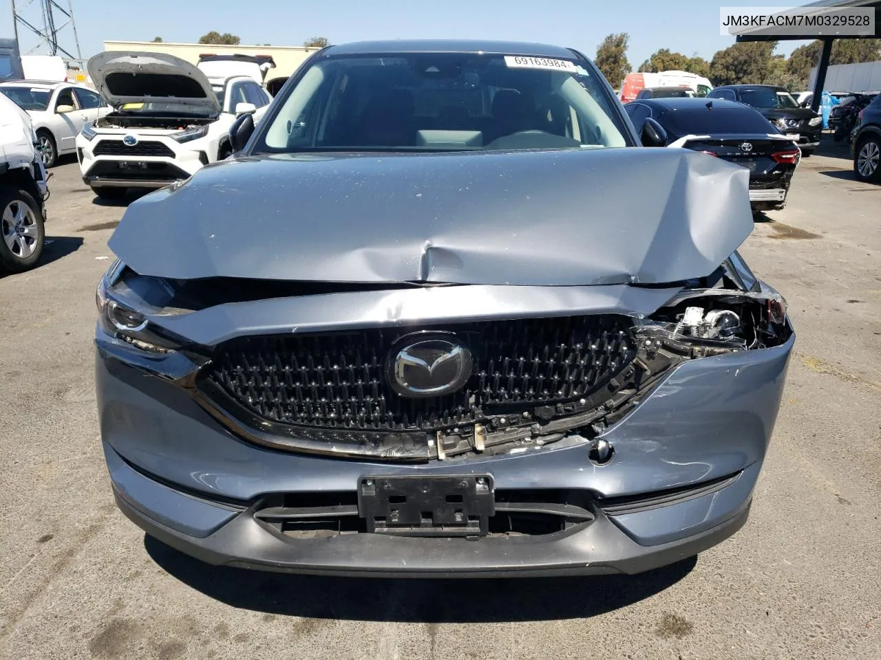 2021 Mazda Cx-5 Touring VIN: JM3KFACM7M0329528 Lot: 69163984