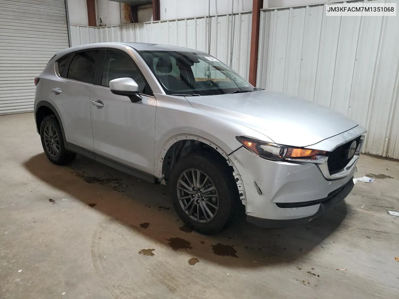 2021 Mazda Cx-5 Touring VIN: JM3KFACM7M1351068 Lot: 69763364