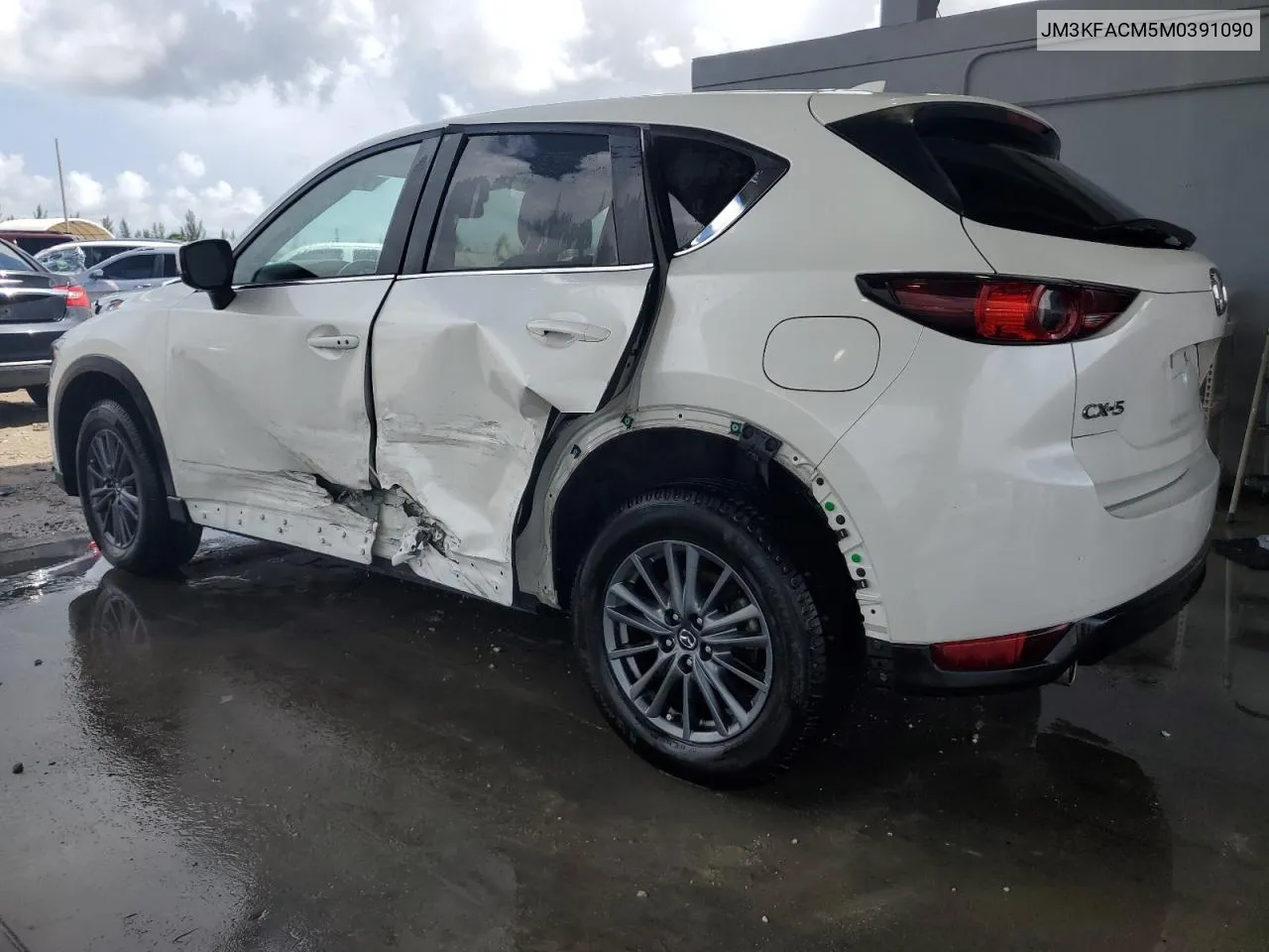 2021 Mazda Cx-5 Touring VIN: JM3KFACM5M0391090 Lot: 69879424