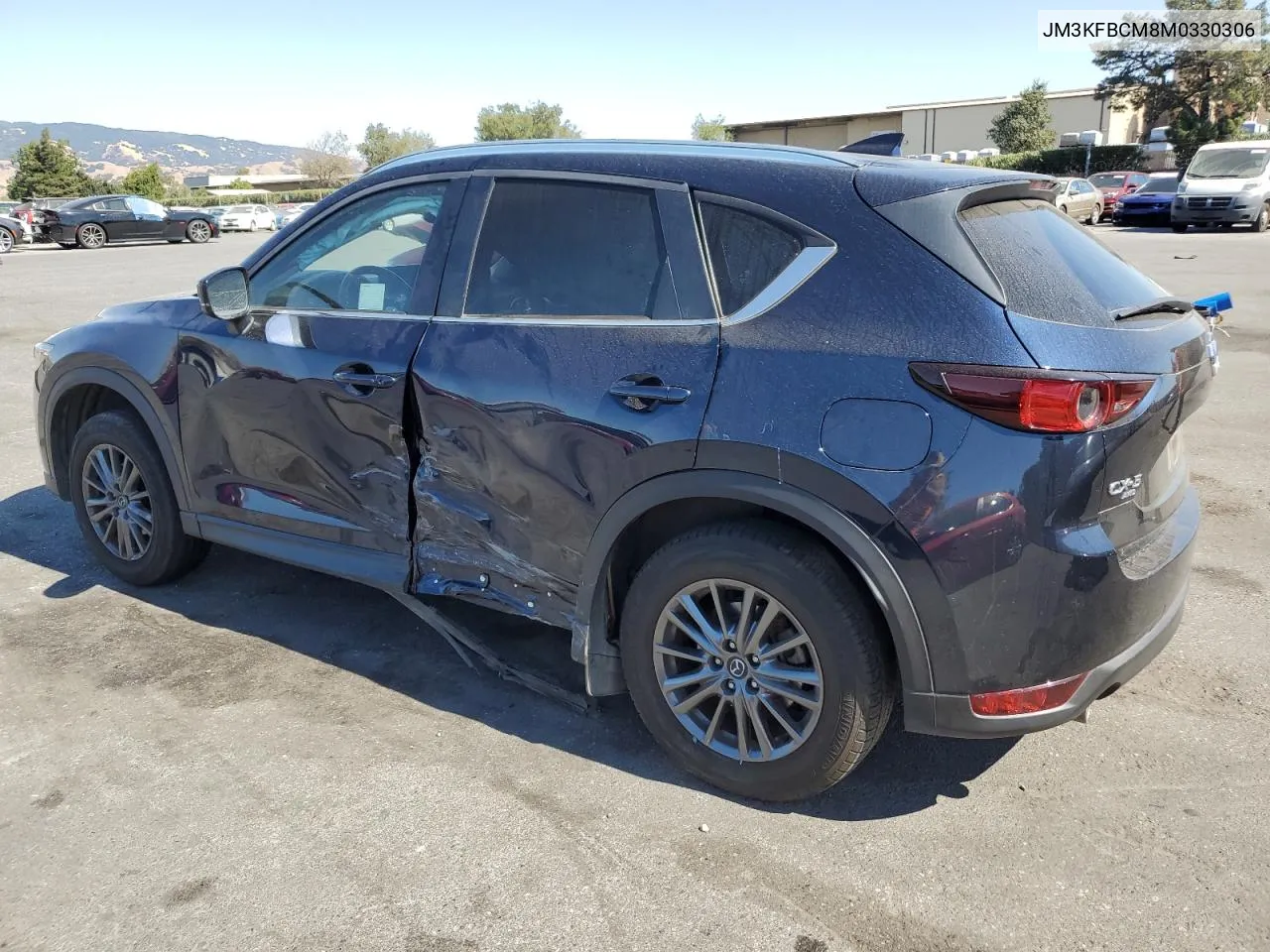 2021 Mazda Cx-5 Touring VIN: JM3KFBCM8M0330306 Lot: 70014444