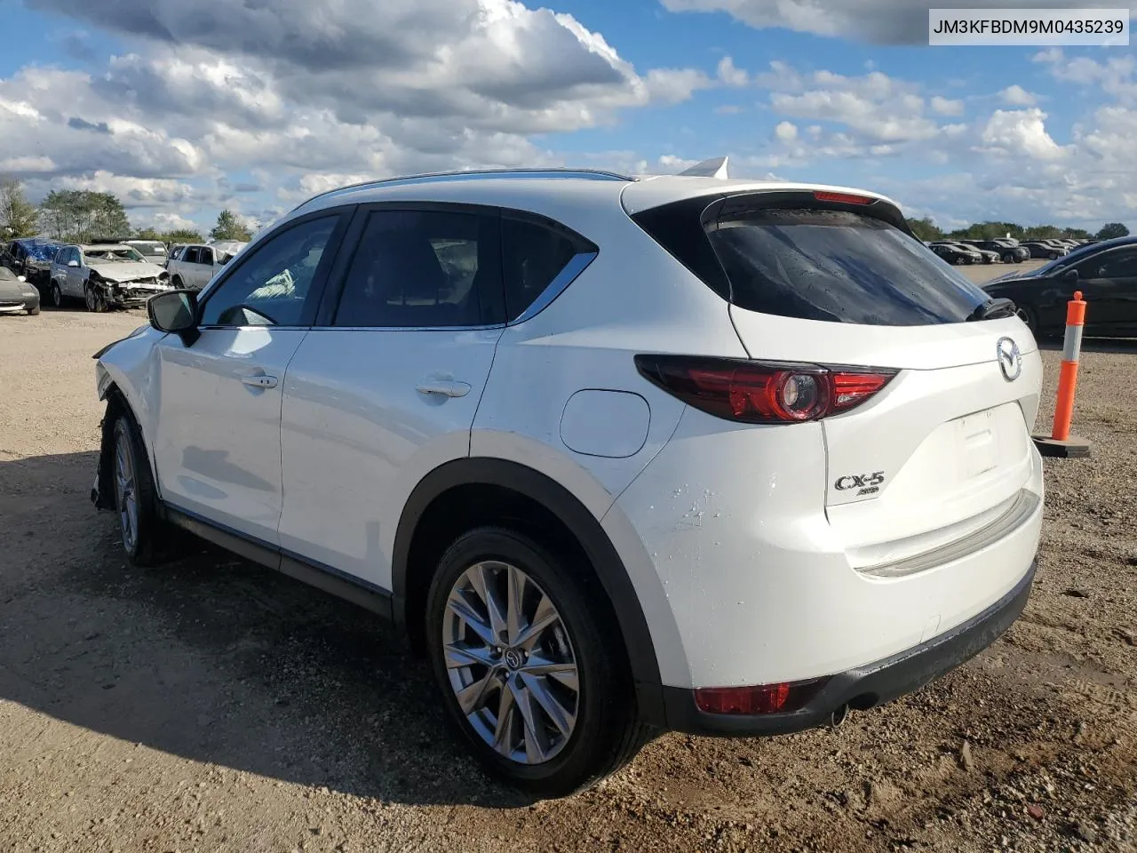 2021 Mazda Cx-5 Grand Touring VIN: JM3KFBDM9M0435239 Lot: 70053744