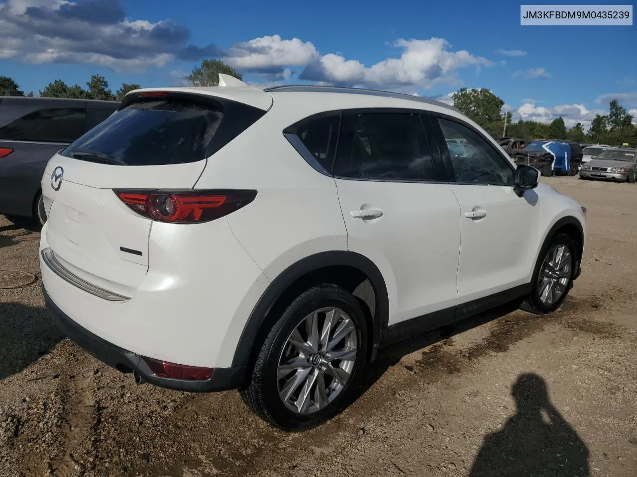 2021 Mazda Cx-5 Grand Touring VIN: JM3KFBDM9M0435239 Lot: 70053744