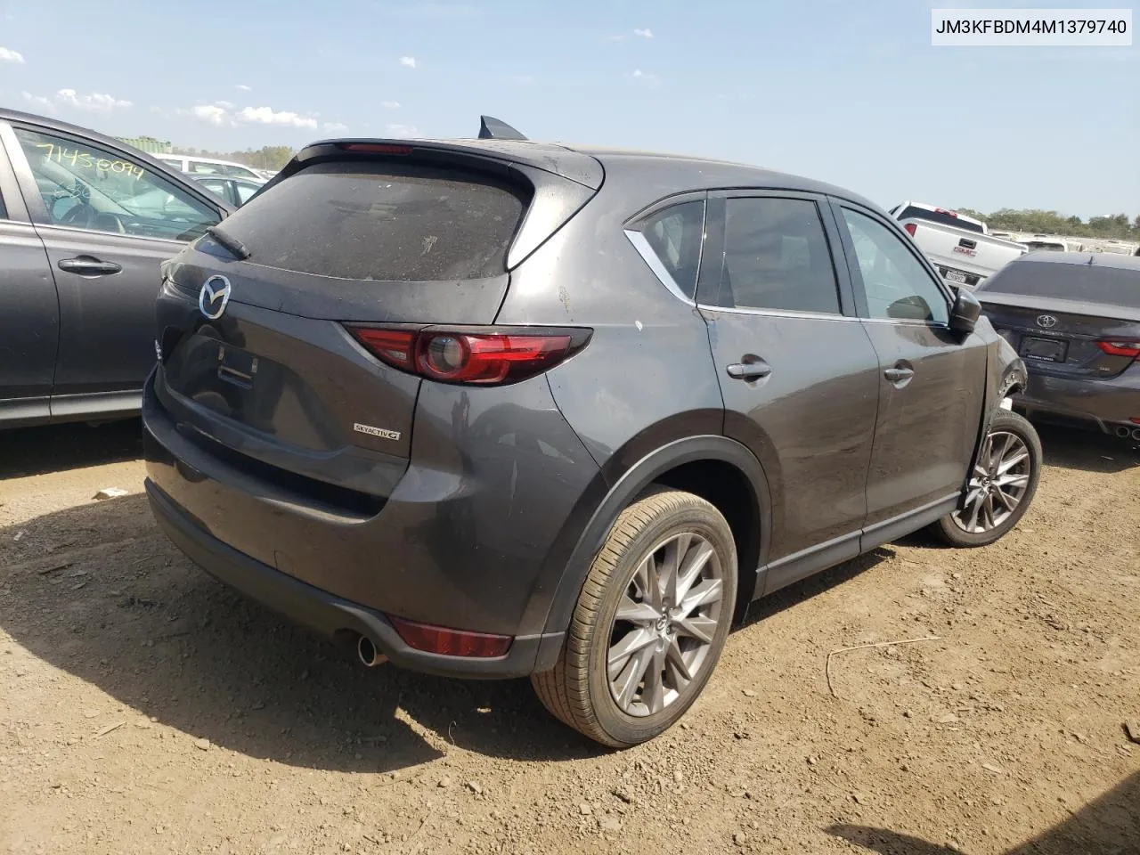 2021 Mazda Cx-5 Grand Touring VIN: JM3KFBDM4M1379740 Lot: 70863034