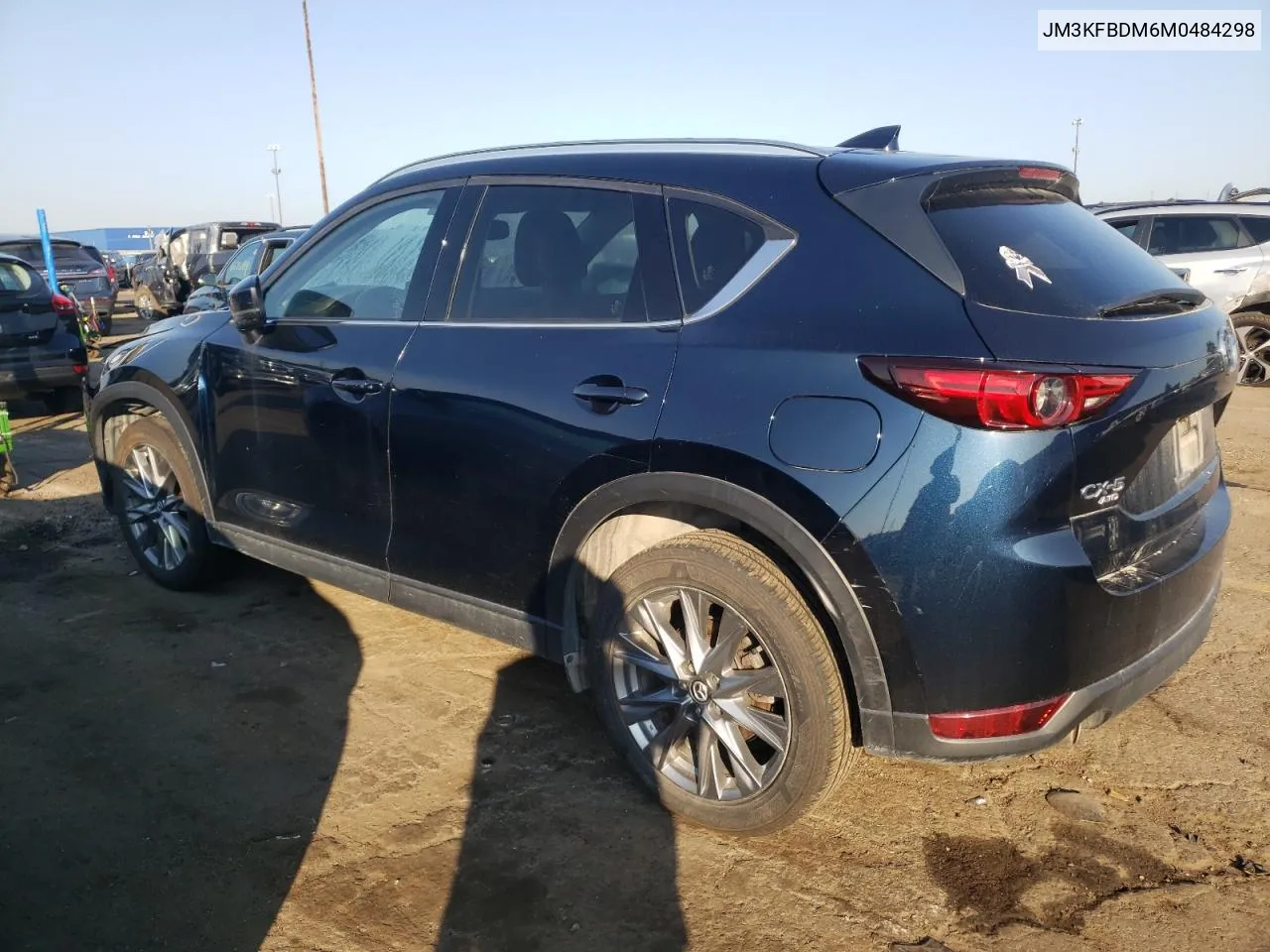 2021 Mazda Cx-5 Grand Touring VIN: JM3KFBDM6M0484298 Lot: 71198314