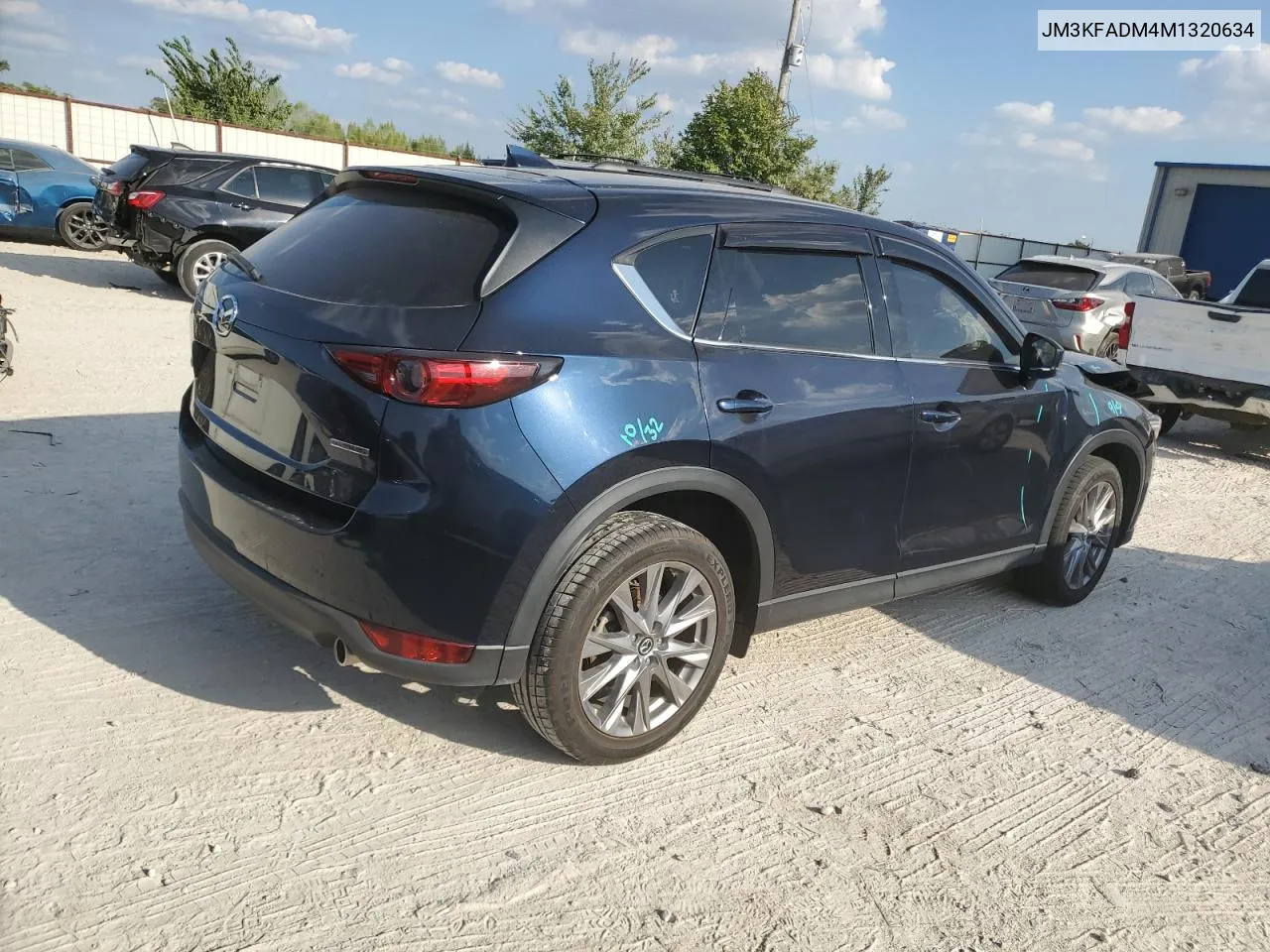 2021 Mazda Cx-5 Grand Touring VIN: JM3KFADM4M1320634 Lot: 71213844