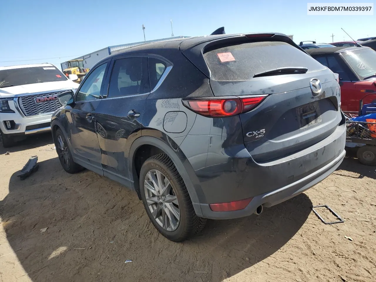 2021 Mazda Cx-5 Grand Touring VIN: JM3KFBDM7M0339397 Lot: 71488474