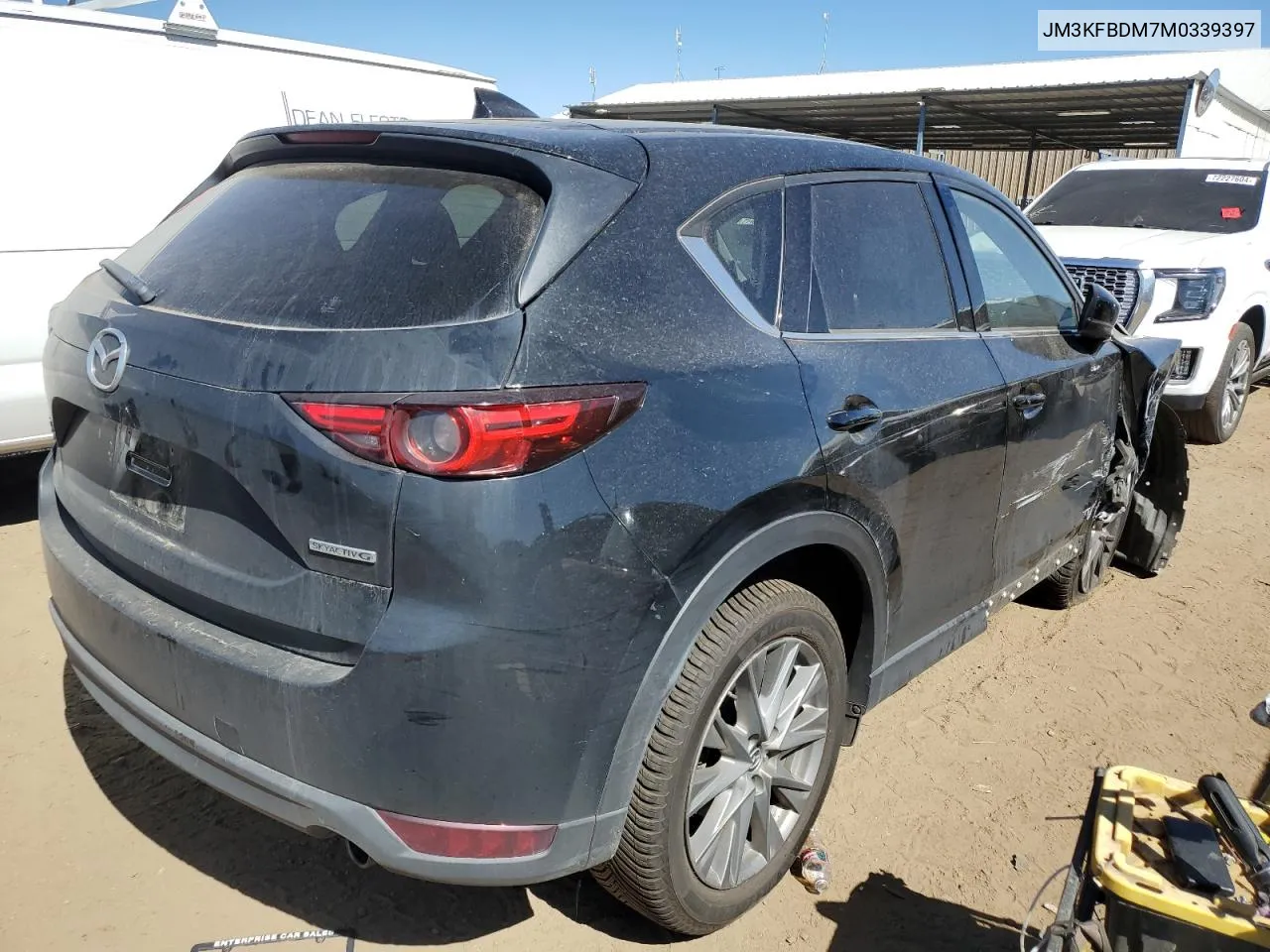 2021 Mazda Cx-5 Grand Touring VIN: JM3KFBDM7M0339397 Lot: 71488474