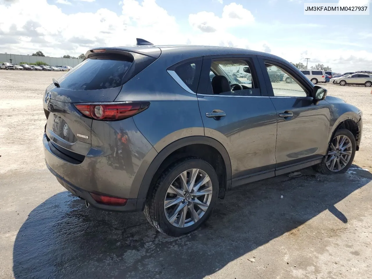 2021 Mazda Cx-5 Grand Touring VIN: JM3KFADM1M0427937 Lot: 71961154