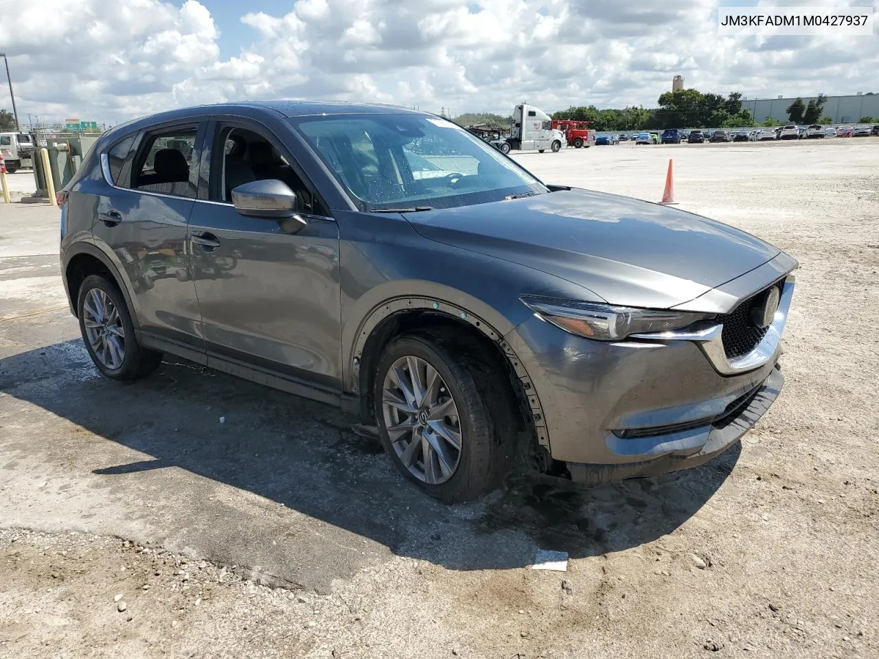 2021 Mazda Cx-5 Grand Touring VIN: JM3KFADM1M0427937 Lot: 71961154