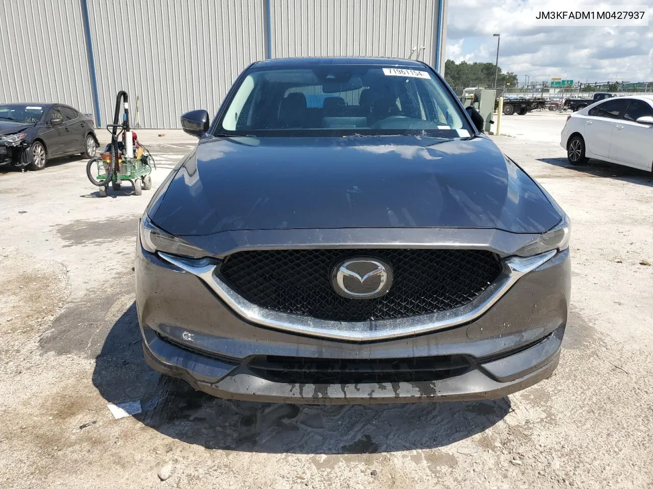 2021 Mazda Cx-5 Grand Touring VIN: JM3KFADM1M0427937 Lot: 71961154