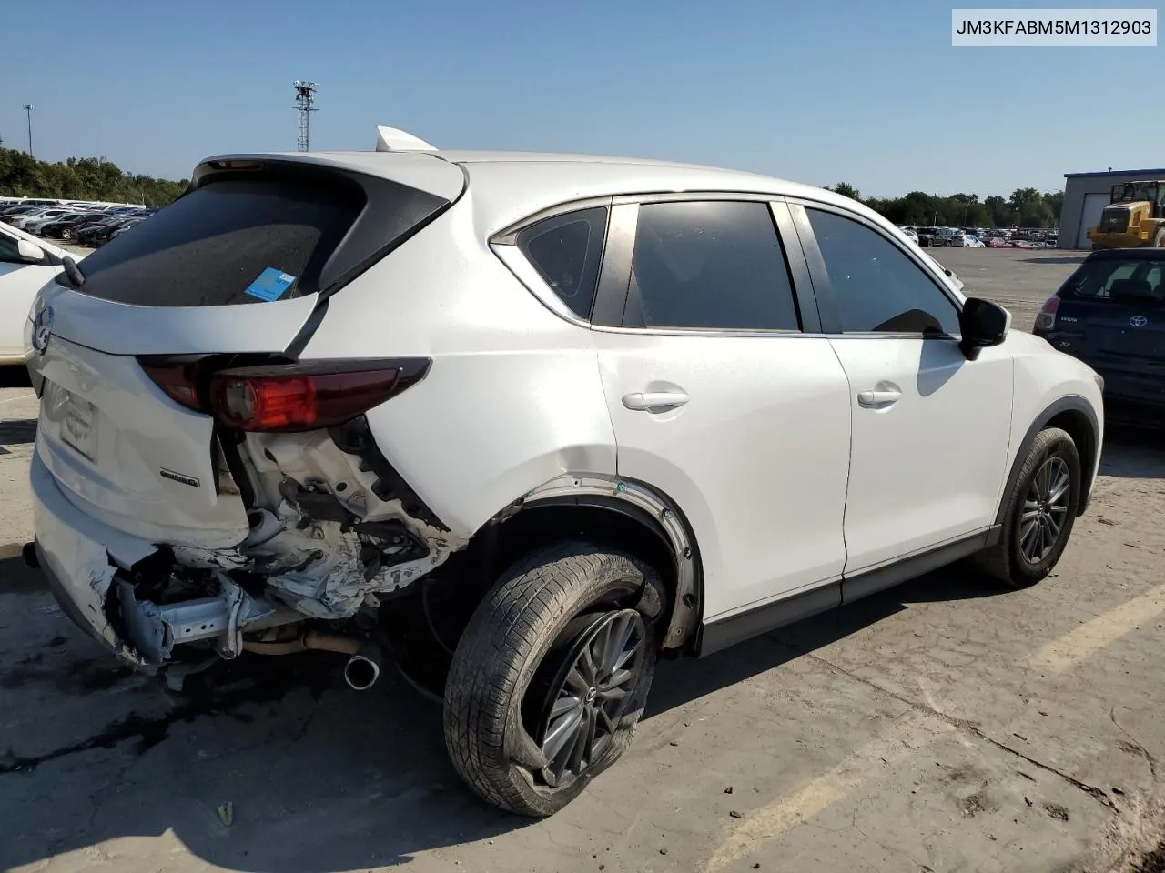 2021 Mazda Cx-5 Sport VIN: JM3KFABM5M1312903 Lot: 72002554