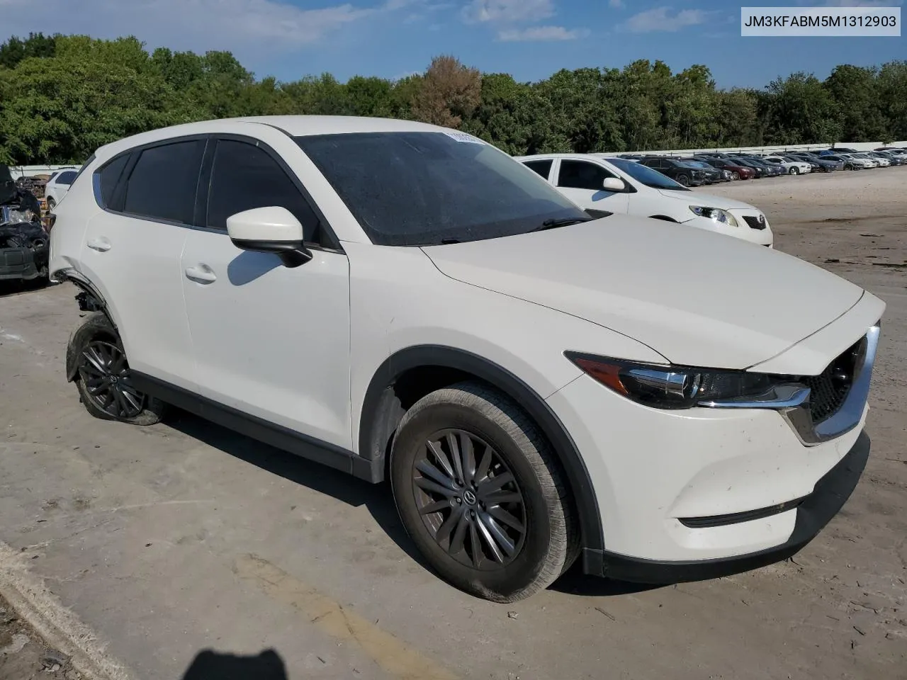 2021 Mazda Cx-5 Sport VIN: JM3KFABM5M1312903 Lot: 72002554