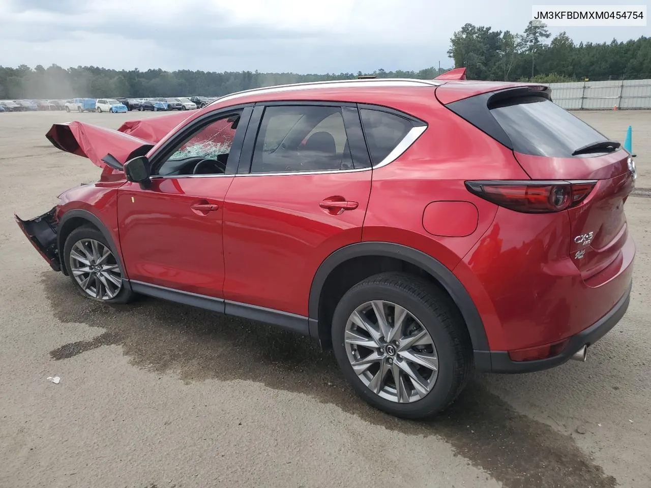 2021 Mazda Cx-5 Grand Touring VIN: JM3KFBDMXM0454754 Lot: 72053834