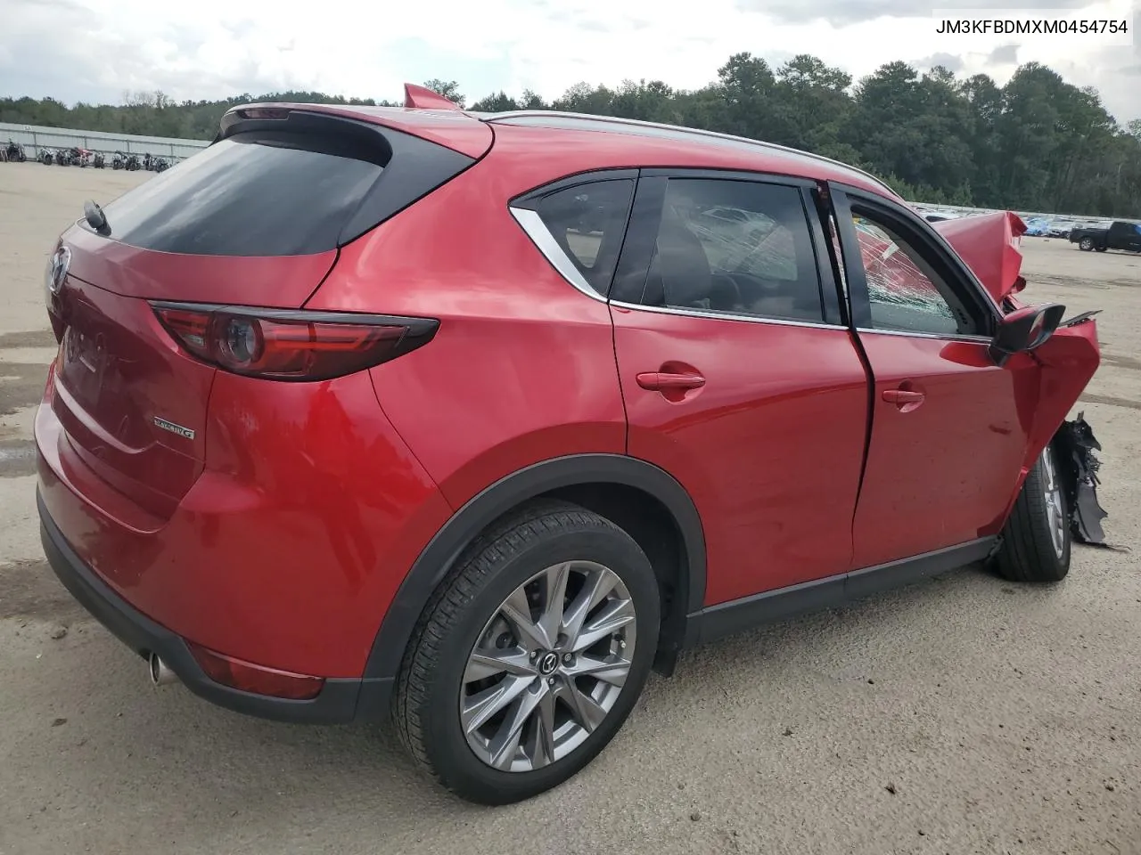 2021 Mazda Cx-5 Grand Touring VIN: JM3KFBDMXM0454754 Lot: 72053834