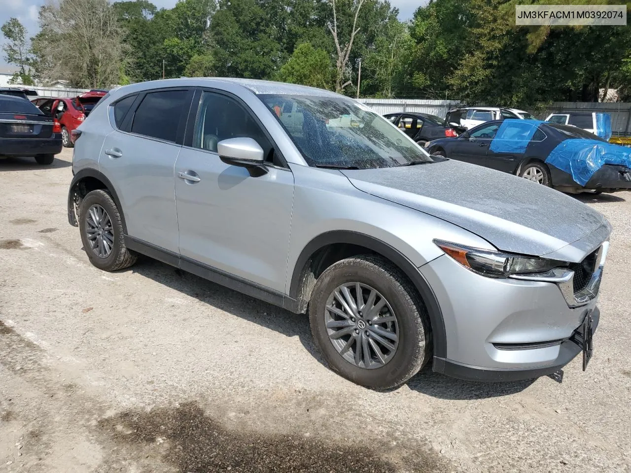 2021 Mazda Cx-5 Touring VIN: JM3KFACM1M0392074 Lot: 72137104